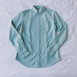Green Ralph Lauren Oxford